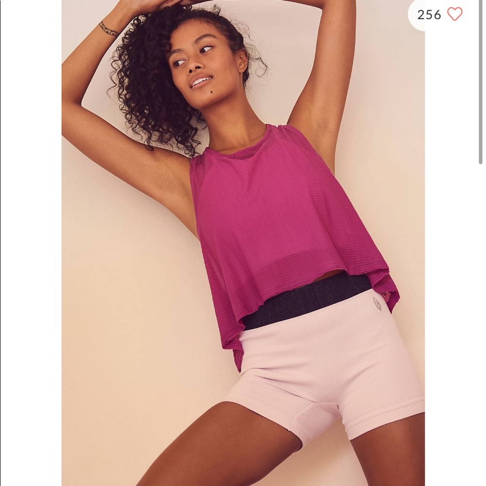 Ruffled workout tank!